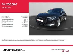 Mythosschwarz metallic Gebraucht 2025 Audi A3 Advanced Plus | 33.470 € (Fairer Preis)