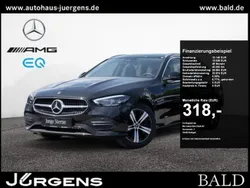 Schwarz metalliclack obsidianschwarz Gebraucht 2023 Mercedes C200 Avantgarde Kombi | 36.490 € (Fairer Preis)
