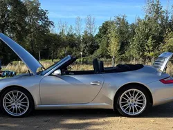 Silber Gebraucht 2006 Porsche 911 Carrera Cabriolet Cabrio | 50.000 €