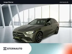 Metalliclack selenitgrau Gebraucht 2024 Mercedes C300 AMG line Kombi | 50.980 € (Teuer)