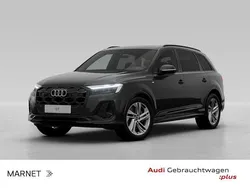 Mythosschwarz metallic Gebraucht 2024 Audi Q7 S-Line SUV | 68.480 € (Guter Preis)