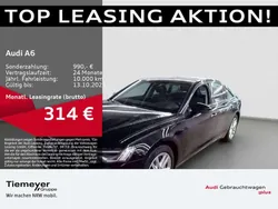 Mythosschwarz metallic Gebraucht 2024 Audi A6 Ambiente Limousine | 42.870 € (Superpreis)