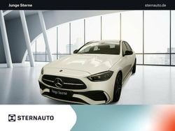 Unilack polarweiß Gebraucht 2025 Mercedes C220 AMG line Limousine | 44.625 € (Teuer)