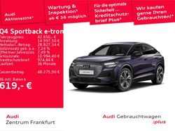Auroraviolett metallic/aurorav Gebraucht 2025 Audi Q4 Sportback e-tron Sport SUV | 42.850 € (Superpreis)