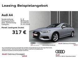 Silber Gebraucht 2024 Audi A4 Advanced Plus Limousine | 31.899 € (Superpreis)