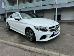 Weiß Gebraucht 2019 Mercedes C220 AMG Coupé | 31.990 € (Fairer Preis)