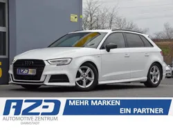 Weiß Gebraucht 2018 Audi A3 Sportback S-Line Limousine | 16.744 € (Fairer Preis)