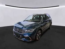 Nightshade blue metallic Gebraucht 2021 VW Tiguan R-line SUV | 33.840 € (Fairer Preis)