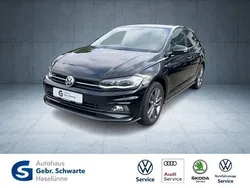 Deep black perleffekt (metallic) Gebraucht 2019 VW Polo Highline Limousine | 16.820 € (Fairer Preis)