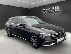 Obsidianschwarz metalliclack Gebraucht 2021 Mercedes E400 Exclusive Kombi | 38.950 € (Superpreis)