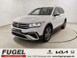 Pure white Gebraucht 2023 VW Tiguan Allspace Elegance SUV | 33.949 € (Superpreis)