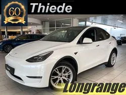 Pearl white multicoat Gebraucht 2022 Tesla Model Y Long Range SUV | 29.850 € (Guter Preis)