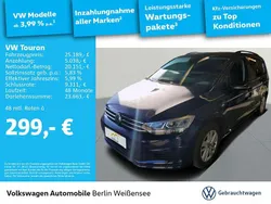 Blau Gebraucht 2022 VW Touran Comfortline Van / Kleinbus | 25.189 € (Fairer Preis)