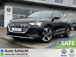 Brilliantschwarz Gebraucht 2022 Audi e-tron S-Line SUV | 37.670 € (Superpreis)