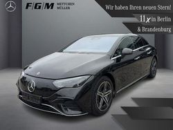 Lack obsidianschwarz Gebraucht 2024 Mercedes EQE300 AMG line Limousine | 45.770 € (Fairer Preis)