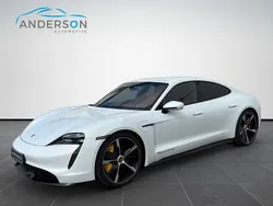 Weiß Gebraucht 2020 Porsche Taycan Turbo Limousine | 74.890 € (Fairer Preis)