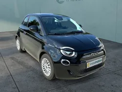 Schwarz Gebraucht 2021 Fiat 500e Action Limousine | 15.490 € (Teuer)