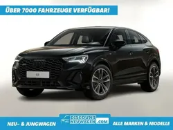 Mythosschwarz metallic Neu 2025 Audi Q3 Sportback S-Line SUV | 50.354 € (Guter Preis)