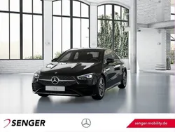 Schwarz Gebraucht 2024 Mercedes CLA180 AMG line Limousine | 32.490 € (Guter Preis)