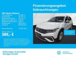 Pure white Gebraucht 2024 VW Tiguan Allspace Life SUV | 33.930 € (Superpreis)