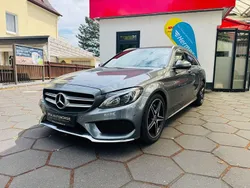 Grau Gebraucht 2017 Mercedes C180 AMG line Kombi | 14.900 € (Fairer Preis)