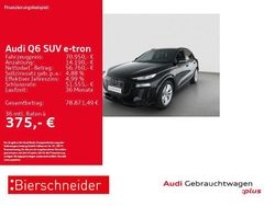 Schwarz Gebraucht 2025 Audi Q6 e-tron S-Line SUV | 70.950 € (Superpreis)