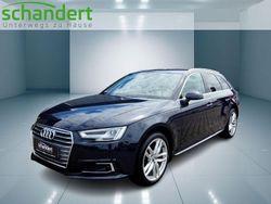 Mondscheinblau metallic Gebraucht 2018 Audi A4 Sport Kombi | 24.440 € (Etwas zu teuer)
