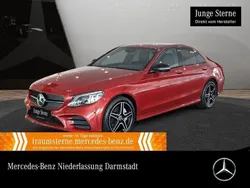 Rot Gebraucht 2021 Mercedes C300e AMG Limousine | 31.890 € (Fairer Preis)