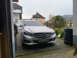 Silber Gebraucht 2014 Mercedes E220 Elegance Kombi | 14.300 € (Fairer Preis)