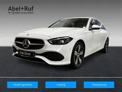 Weiß Gebraucht 2024 Mercedes C220 Avantgarde Limousine | 36.659 € (Guter Preis)