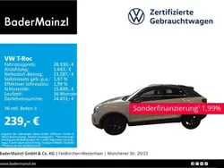 Grau Gebraucht 2023 VW T-Roc Style SUV | 28.930 € (Fairer Preis)