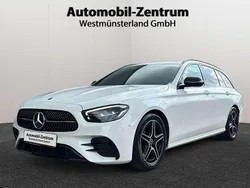Weiß Gebraucht 2022 Mercedes E220 AMG line Kombi | 41.990 € (Teuer)