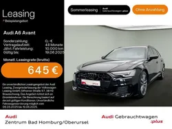 Mythosschwarz metallic Gebraucht 2024 Audi A6 Design Kombi | 63.370 €
