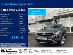 Grau Neu 2025 VW T-Roc Style SUV | 31.990 € (Guter Preis)