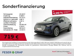 Navarrablau metallic Gebraucht 2025 Audi Q4 Sportback e-tron Ambiente SUV | 43.440 € (Teuer)