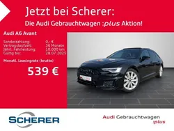 Mythosschwarz metallic Gebraucht 2024 Audi A6 S-Line Kombi | 58.900 €