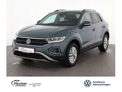 Blau Gebraucht 2024 VW T-Roc Life SUV | 21.780 € (Guter Preis)
