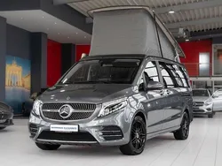 Selenitgrau Gebraucht 2019 Mercedes V300 AMG line Van / Kleinbus | 55.980 € (Etwas zu teuer)