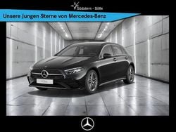 Metalliclack kosmosschwarz Gebraucht 2024 Mercedes A180 AMG Limousine | 30.840 € (Fairer Preis)