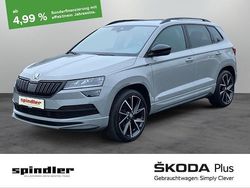 Stahlgrau Gebraucht 2021 Skoda Karoq SportLine SUV | 32.980 € (Etwas zu teuer)
