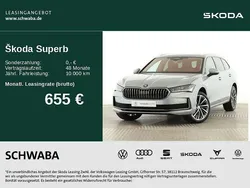 Aluminiumsilber metallic Gebraucht 2024 Skoda Superb LAURIN & KLEMENT Kombi | 33.810 € (Fairer Preis)