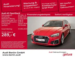 Tangorot metallic Gebraucht 2022 Audi A5 Sportback Ambiente Limousine | 30.590 € (Superpreis)