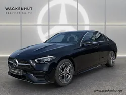 Schwarz Gebraucht 2024 Mercedes C220 AMG Limousine | 45.490 € (Teuer)