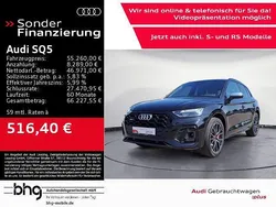 Mythosschwarz metallic Gebraucht 2023 Audi SQ5 Business SUV | 55.260 € (Guter Preis)