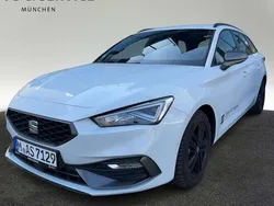 Weiß Gebraucht 2024 Seat Leon ST FR Kombi | 33.360 € (Teuer)