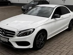 Weiß Gebraucht 2018 Mercedes C180 AMG line Limousine | 21.500 € (Fairer Preis)