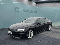 Schwarz Gebraucht 2021 Audi A5 S-Line Coupé | 40.420 € (Etwas zu teuer)