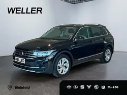 Schwarz Gebraucht 2022 VW Tiguan Elegance SUV | 31.490 € (Guter Preis)