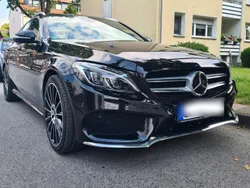 Schwarz Gebraucht 2014 Mercedes C250 AMG line Kombi | 14.350 € (Fairer Preis)
