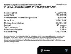 Black sapphire (schwarz) Gebraucht 2023 BMW iX Comfort Edition SUV | 47.900 € (Guter Preis)